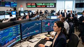 וול סטריט, צילום: AI